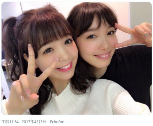 飯豊まりえ藤田ニコルと画像